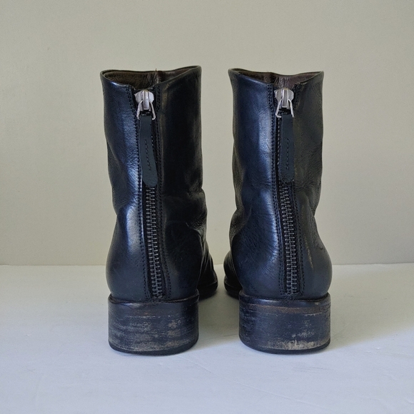 Coclico Leather Ankle Boots Size 38.5 Black - Picture 8 of 16